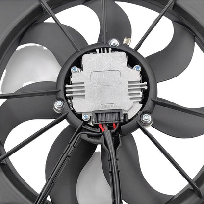 Radiator Cooling Fan Assembly Fit For Volkswagen Golf MK5 MKVI 07/2004-09/2008