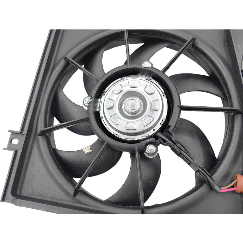 Radiator Cooling Fan Assembly Fit For Volkswagen Golf MK5 MKVI 07/2004-09/2008
