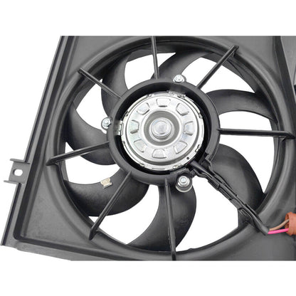 Radiator Cooling Fan Assembly Fit For Volkswagen Golf MK5 MKVI 07/2004-09/2008