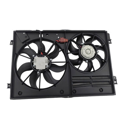 4 Pins Radiator Cooling Fan Fit For Audi A3 S3 8P TT 8J VW Caddy 2C 2K EOS 1F Golf MKV MKVI Jetta 1K Passat 3C Tiguan 5N Tour