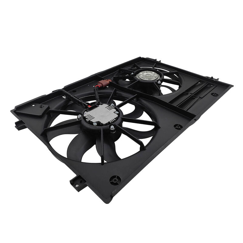 4 Pins Radiator Cooling Fan Fit For Audi A3 S3 8P TT 8J VW Caddy 2C 2K EOS 1F Golf MKV MKVI Jetta 1K Passat 3C Tiguan 5N Tour