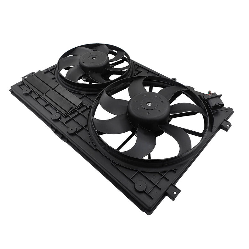 4 Pins Radiator Cooling Fan Fit For Audi A3 S3 8P TT 8J VW Caddy 2C 2K EOS 1F Golf MKV MKVI Jetta 1K Passat 3C Tiguan 5N Tour