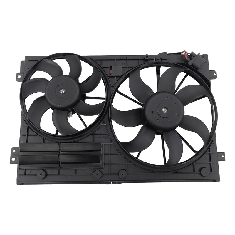 4 Pins Radiator Cooling Fan Fit For Audi A3 S3 8P TT 8J VW Caddy 2C 2K EOS 1F Golf MKV MKVI Jetta 1K Passat 3C Tiguan 5N Tour