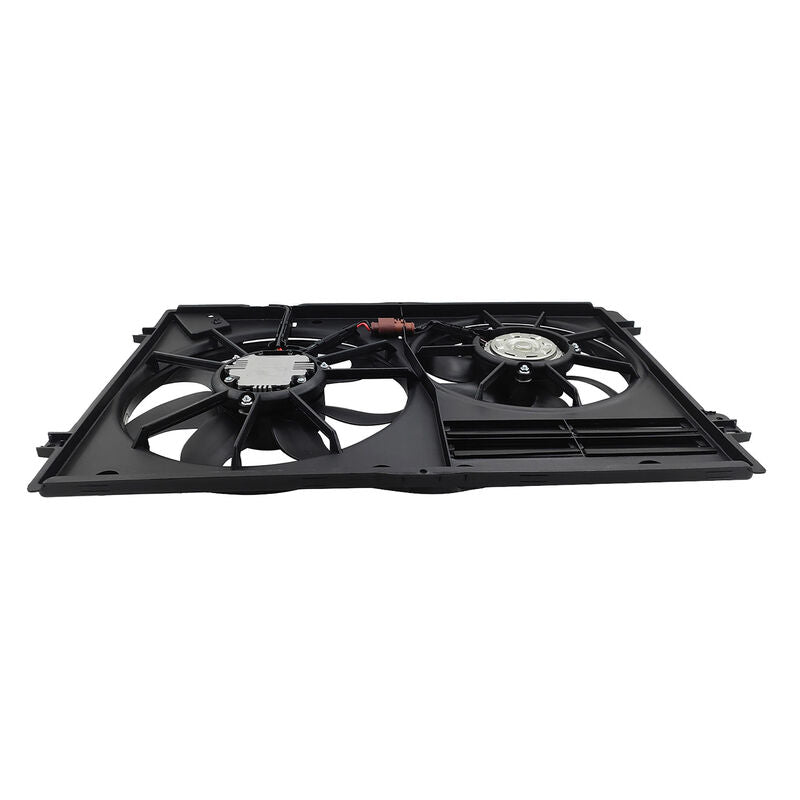 4 Pins Radiator Cooling Fan Fit For Audi A3 S3 8P TT 8J VW Caddy 2C 2K EOS 1F Golf MKV MKVI Jetta 1K Passat 3C Tiguan 5N Tour