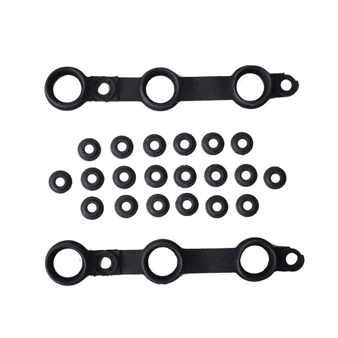 Rocker Cover Gasket & Bolt Seals Kit Fit For BMW M52 M54 E46 E39 E60 X3 E83 X5 E53