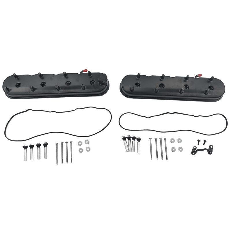 Valve Cover Tall LS Black Satin Finish Fit For LS1 LS2 LS3 LS6 LS7 241-112