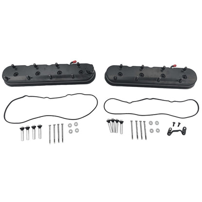 Valve Cover Tall LS Black Satin Finish Fit For LS1 LS2 LS3 LS6 LS7 241-112