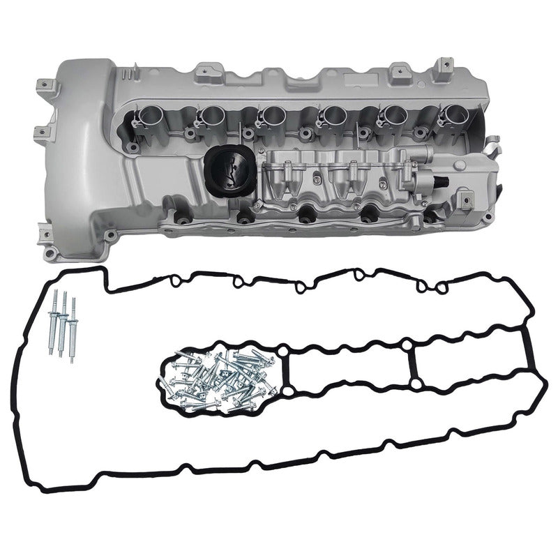 Engine Valve Cover With Gasket & PVC Fit For BMW 1 3 7 Series Z4 X6 3.0L