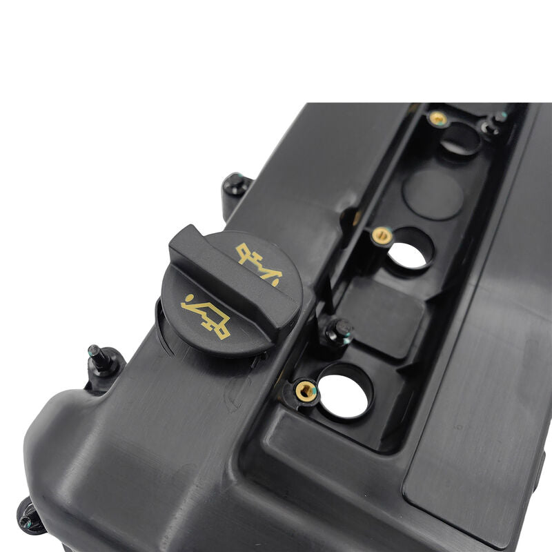 Valve Rocker Cover With Gasket & Oil Filler Cap Fit For Ford Focus LS LT LV 2.0 Petrol 4M5G6K272HE 2005-2011
