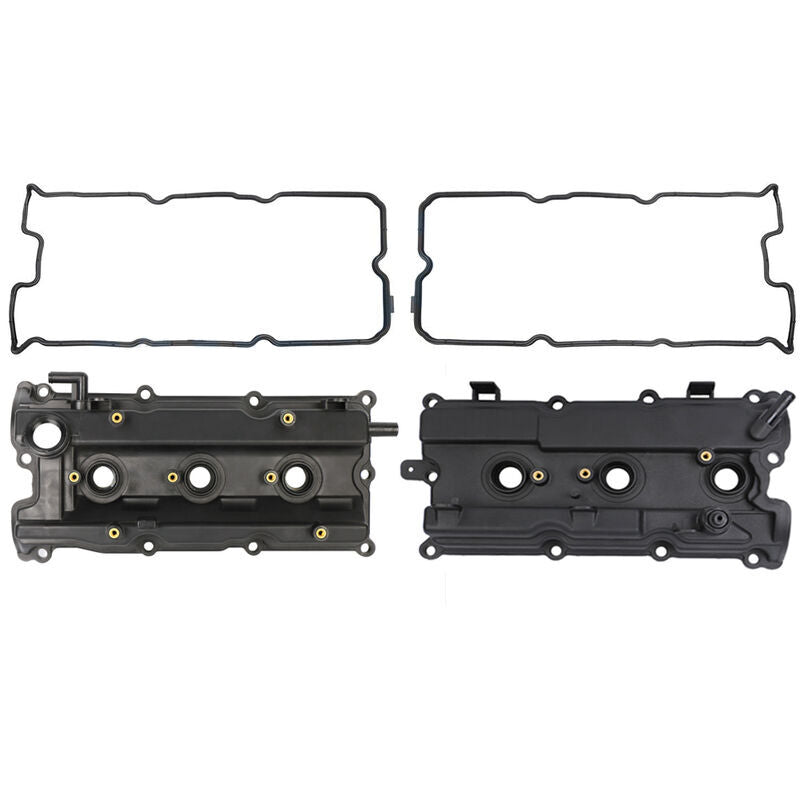 2 x Valve Rocker Tappet Cover With Gasket+ PCV Fit For Nissan Altima Maxima Murano 3.5L