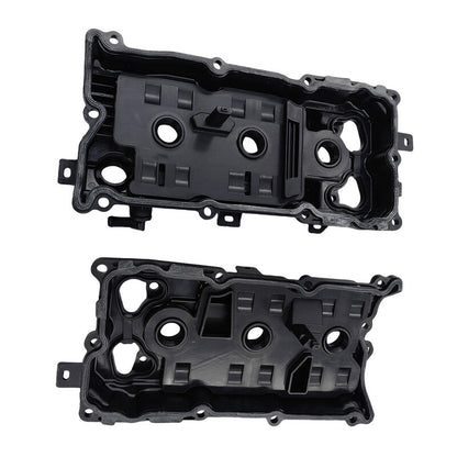 2 Pcs Valve Cover With Gasket & Cap Fit For Nissan Altima Pathfinder Maxima Murano Infiniti JX QX60 VQ35HR 13264-9N00A 13264-