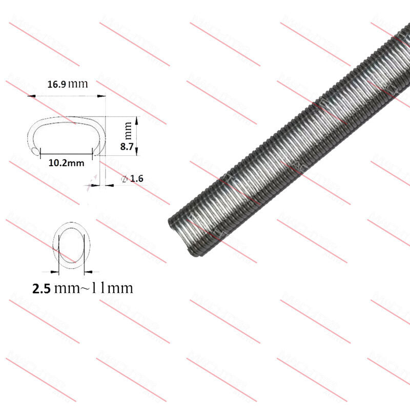 18,000pcs 17MM Fence Ringer Galfan Galvanised Pneumatic Air C17 Hog Ring C Clip