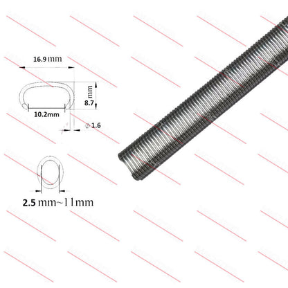 18,000pcs 17MM Fence Ringer Galfan Galvanised Pneumatic Air C17 Hog Ring C Clip