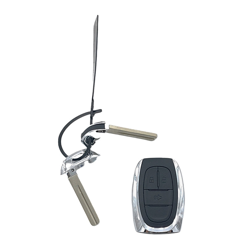 Smart Remote Key Shell Case 3 Button Replacement Fit For LDV T60 With Metal Key