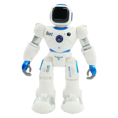 Remote Control Robotic Toys Blue Smart RC Robot Toy Talking Dancing Robots for Kids perfect gift Christmas