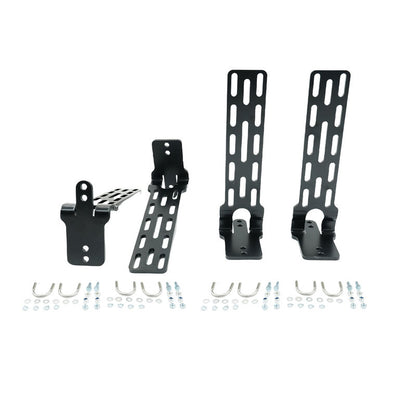 4 x Long Awning "L" Bracket Fit For 180 & 270 Awnings Powder Coated Steel