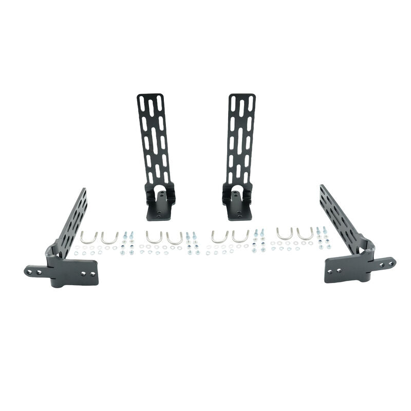 4 x Long Awning "L" Bracket Fit For 180 & 270 Awnings Powder Coated Steel