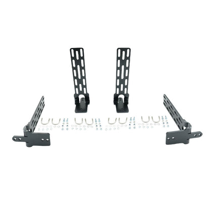 4 x Long Awning "L" Bracket Fit For 180 & 270 Awnings Powder Coated Steel