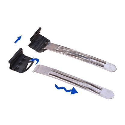 One Pair Roof Rack Cross Bars Suv Sedan Luggage Carrier Rain Grooves Black