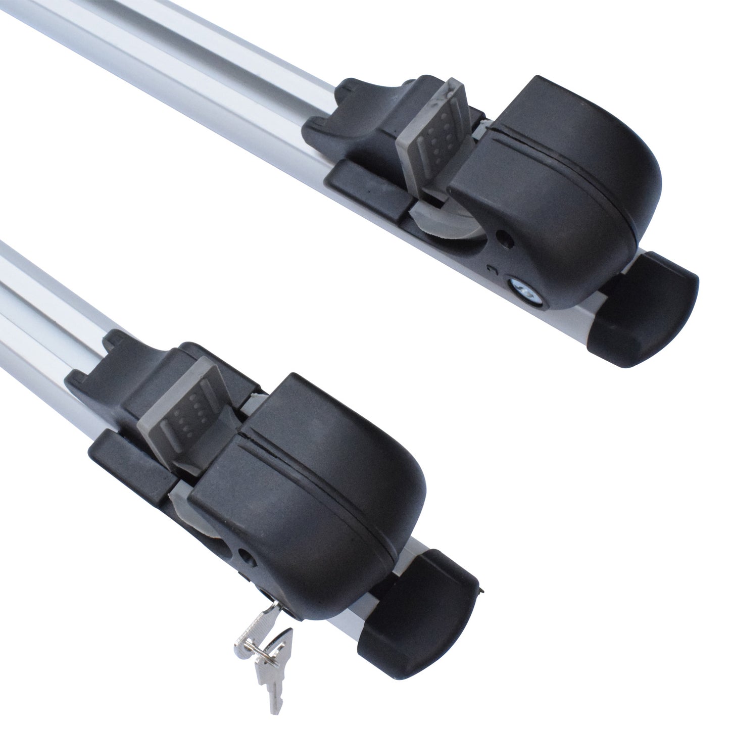 1350mm Universal Aluminium Alloy Roof Racks Cross Bars Lockable Car Top Rack New