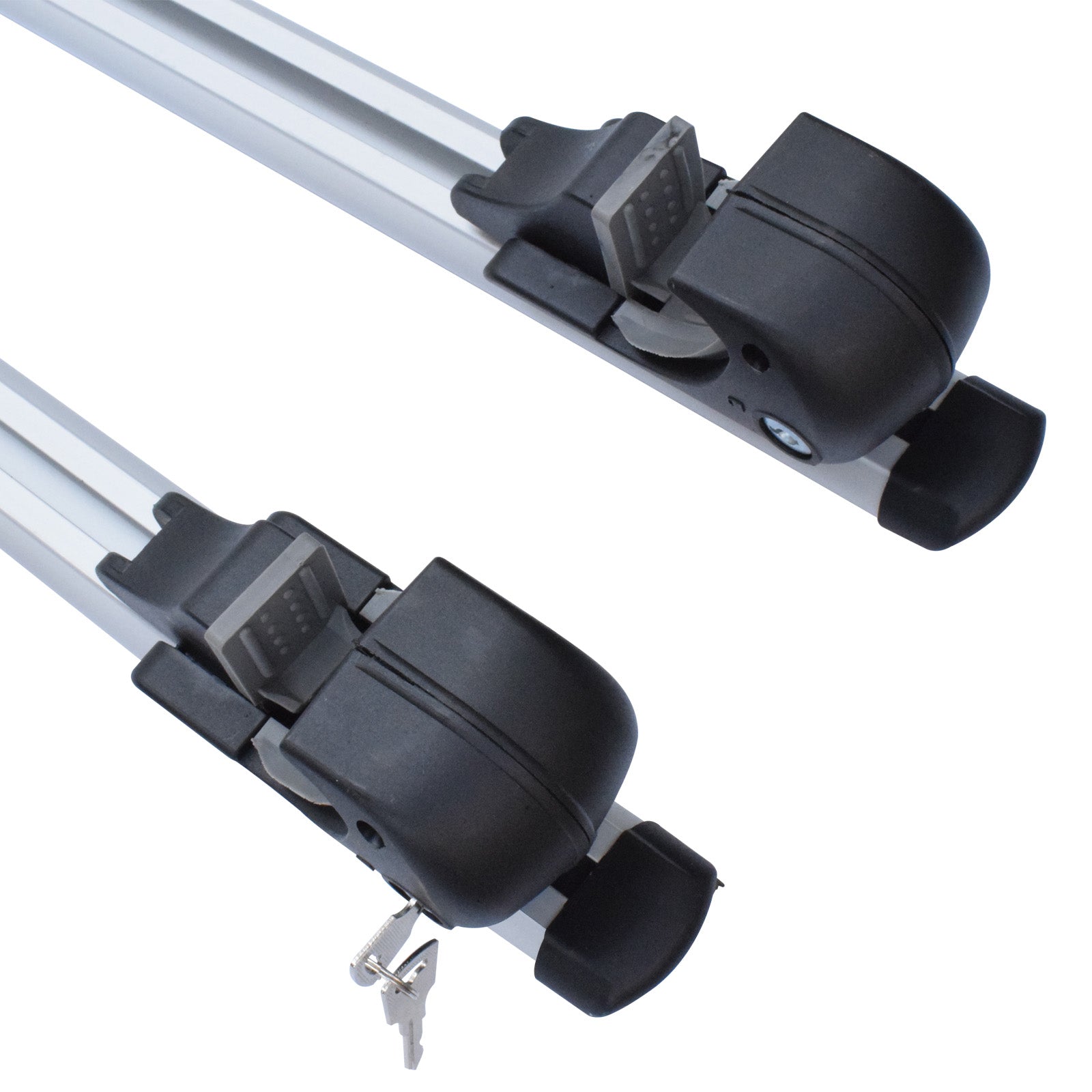 1350mm Universal Aluminium Alloy Roof Racks Cross Bars Lockable Car Top Rack New