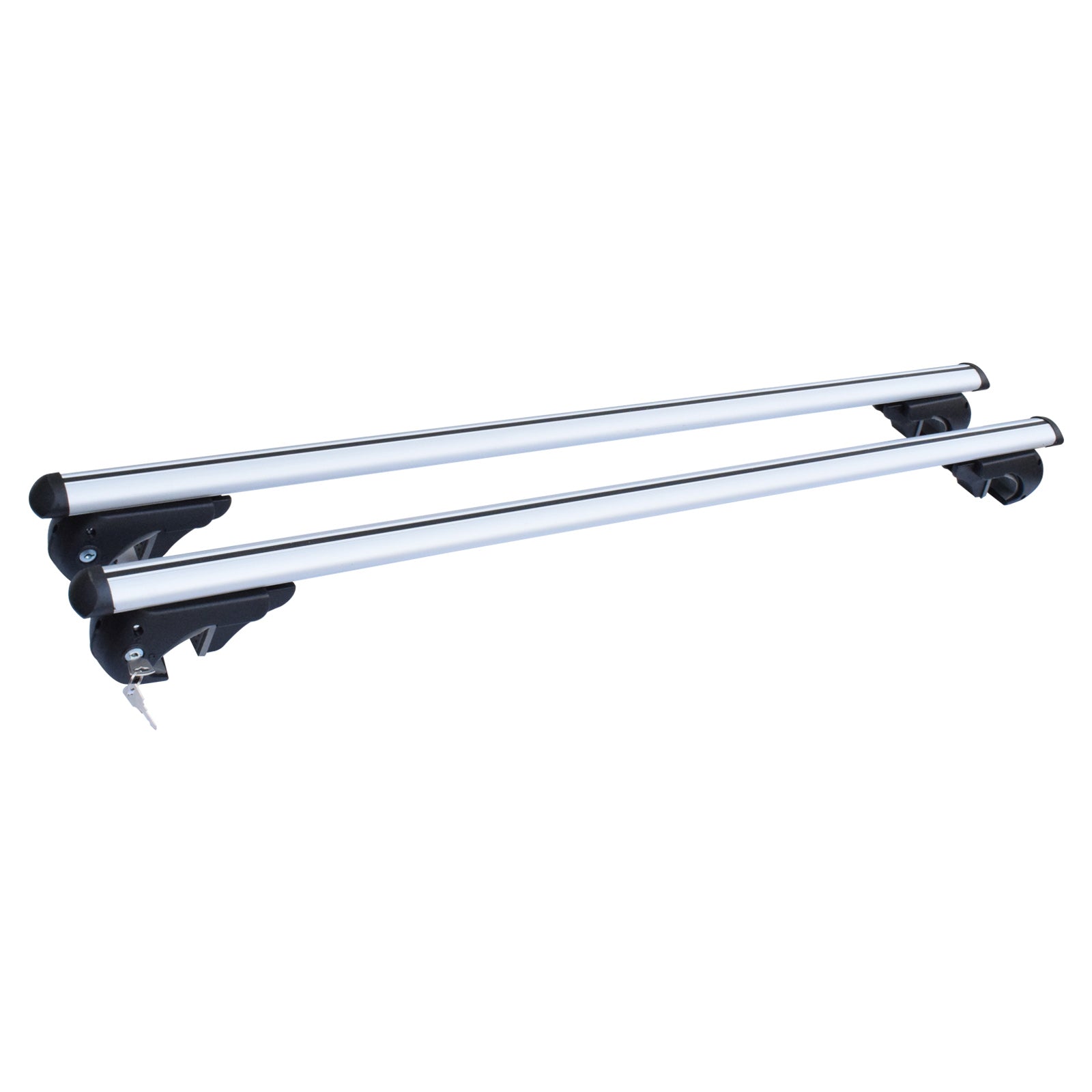 1350mm Universal Aluminium Alloy Roof Racks Cross Bars Lockable Car Top Rack New