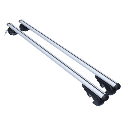1350mm Universal Aluminium Alloy Roof Racks Cross Bars Lockable Car Top Rack New