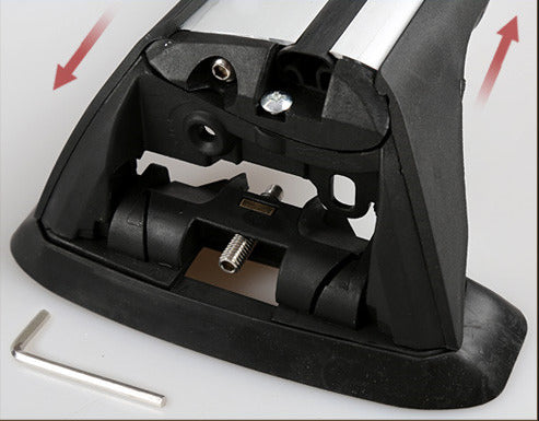 Aluminum Alloy Roof Rack Cross Bar Fit For Toyota HiLux RZN149R Corolla ZZE122R For Honda Jazz