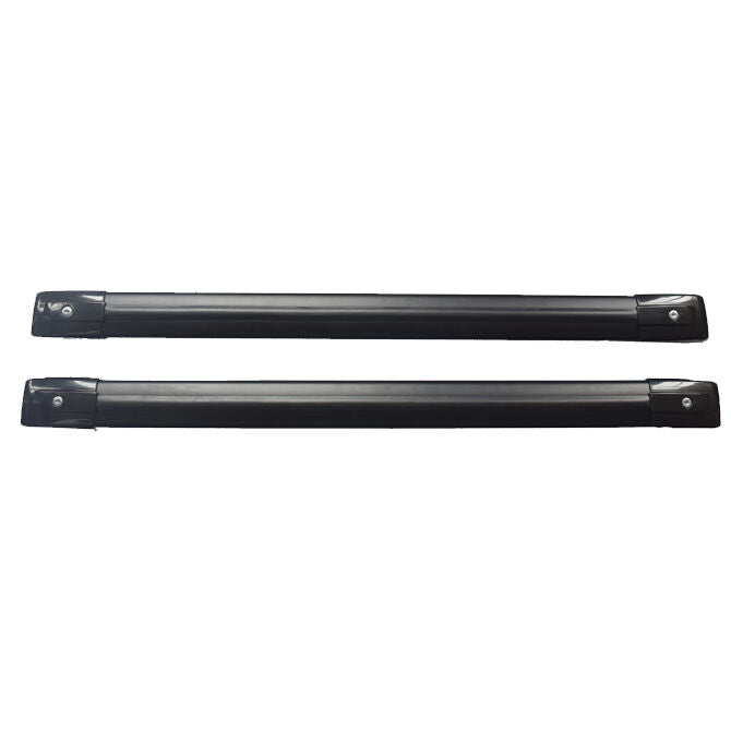BLACK Cross bars Roof Racks Fit For 1999-On Mitsubishi Pajero With Keys 280KG