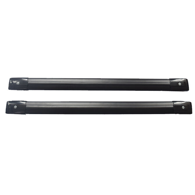 BLACK Cross bars Roof Racks Fit For 1999-On Mitsubishi Pajero With Keys 280KG