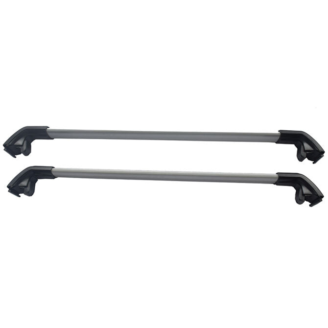 Roof Rack Cross Bar Fit For Mazda CX5 2012-2017 Alloy Clamp Onto Flush Rail Baggage Holder Racks