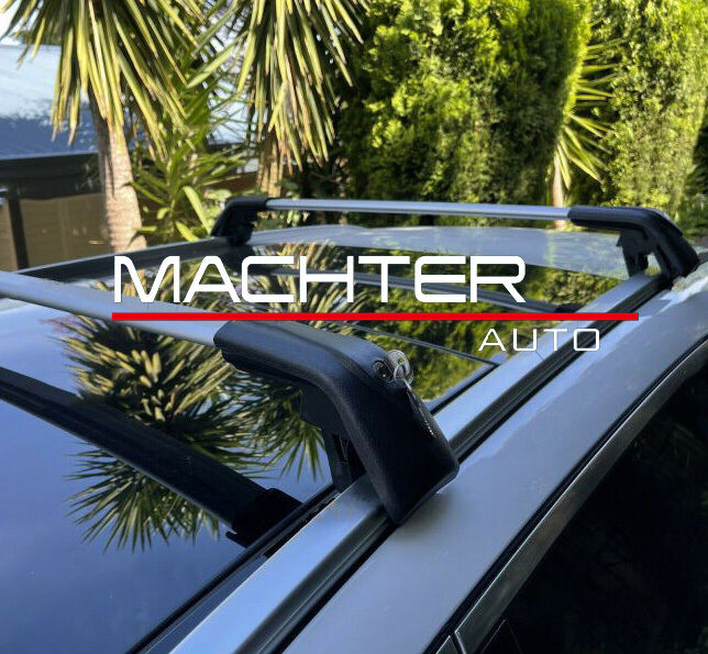 Roof Rack Cross Bar Fit For Mazda CX5 2012-2017 Alloy Clamp Onto Flush Rail Baggage Holder Racks