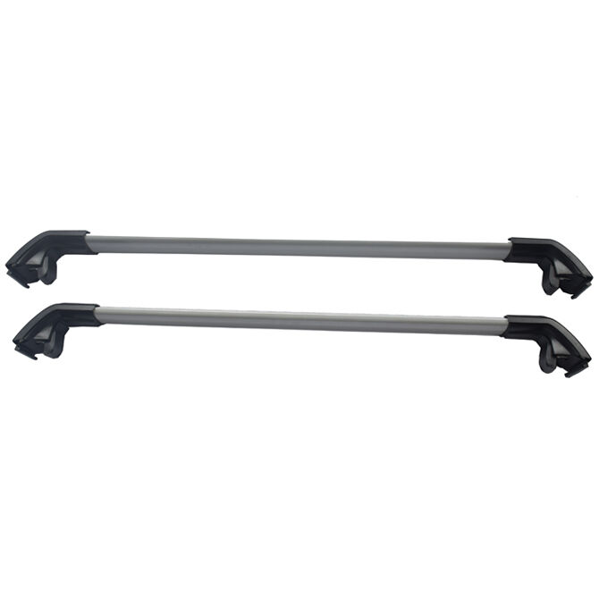 Roof Rack Cross Bar Fit For Mazda CX5 2012-2017 Alloy Clamp Onto Flush Rail Baggage Holder Racks