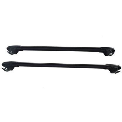BLACK Lockable Adjustment Roof Racks Cross Bars Fit For Subaru Forester 08-On 260KG