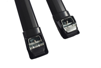 BLACK Lockable Adjustment Roof Racks Cross Bars Fit For Subaru Forester 08-On 260KG