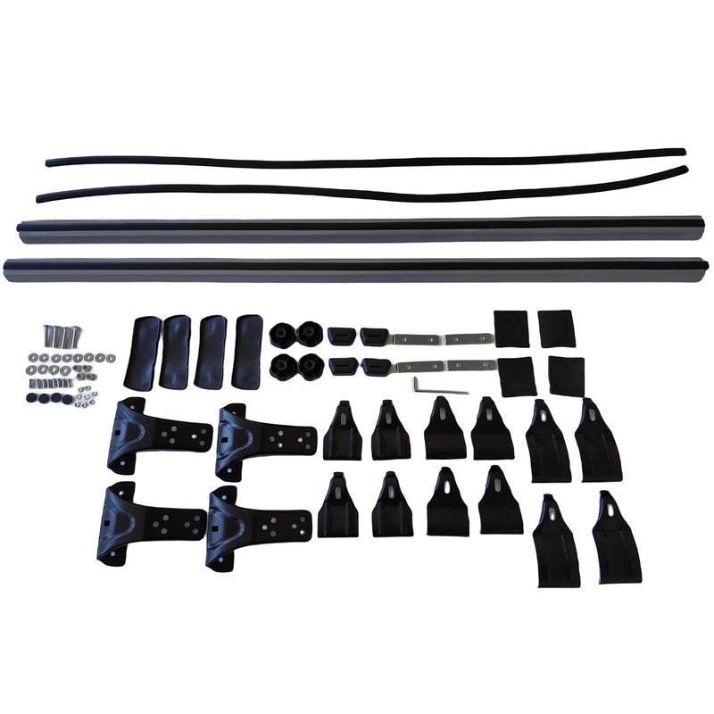 1450mm Roof Racks Aluminium Adjustable Cross Bars Fit For Toyota Hilux Landcruiser For Ford Ranger Falcon For Mitsubishi Trit