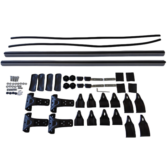 1450mm Roof Racks Aluminium Adjustable Cross Bars Fit For Toyota Hilux Landcruiser For Ford Ranger Falcon For Mitsubishi Trit