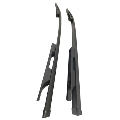 Black Aluminium Roof Rails Fit For Mitsubishi Triton MR MQ 2018-2023