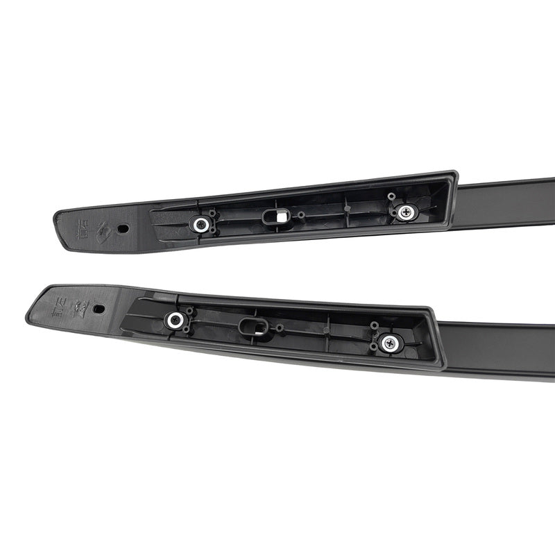 Black Aluminium Roof Rails Fit For Mitsubishi Triton MR MQ 2018-2023