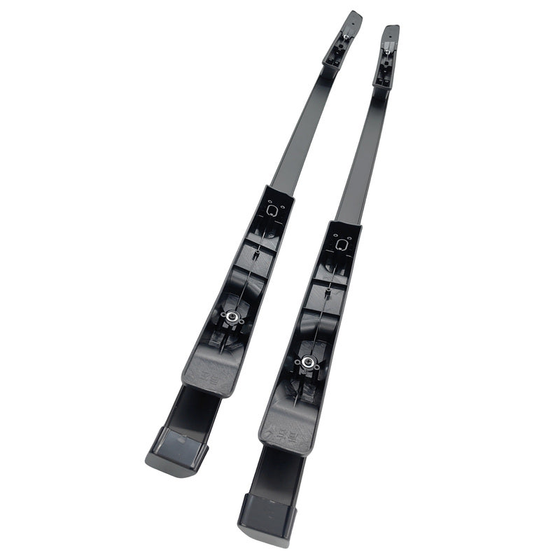 Black Aluminium Roof Rails Fit For Mitsubishi Triton MR MQ 2018-2023