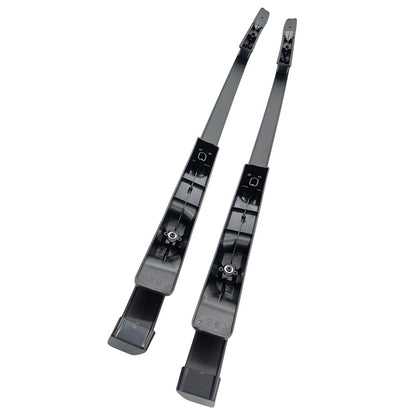 Black Aluminium Roof Rails Fit For Mitsubishi Triton MR MQ 2018-2023