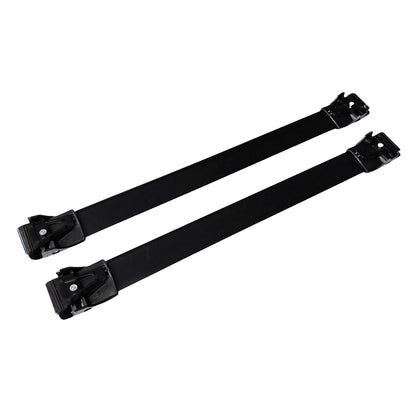 Black Aluminium Alloy Lockable Roof Rack Cross Bar Fit For Subaru Crosstrek 2023-2024