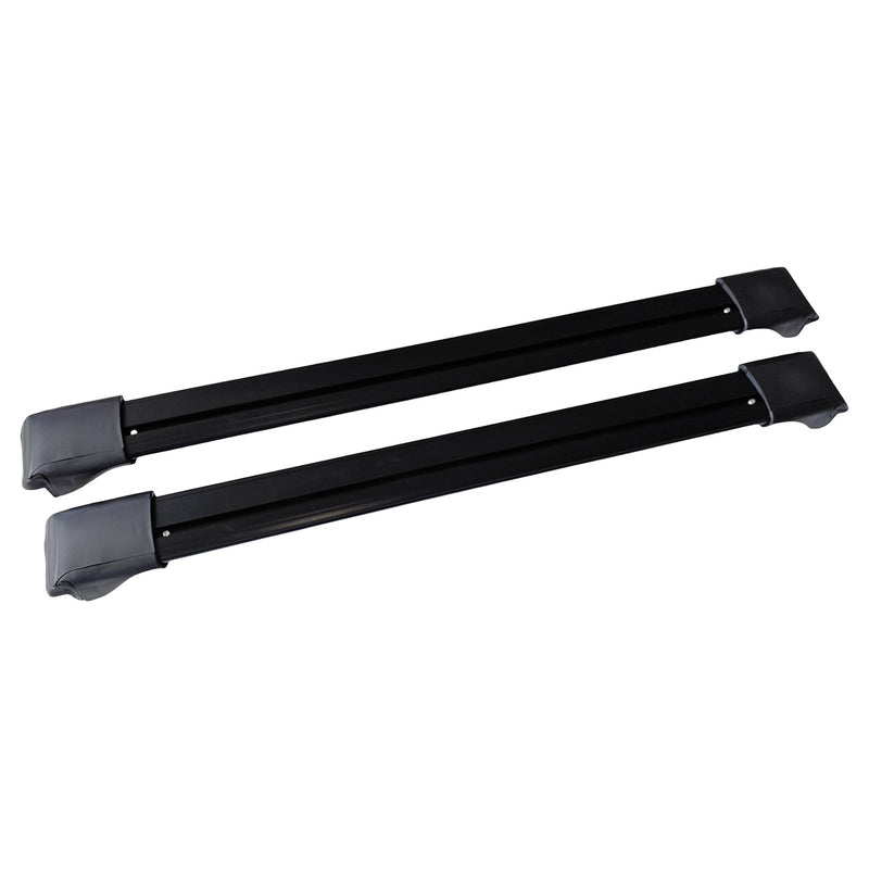 Black Aluminium Alloy Lockable Roof Rack Cross Bar Fit For Subaru Crosstrek 2023-2024