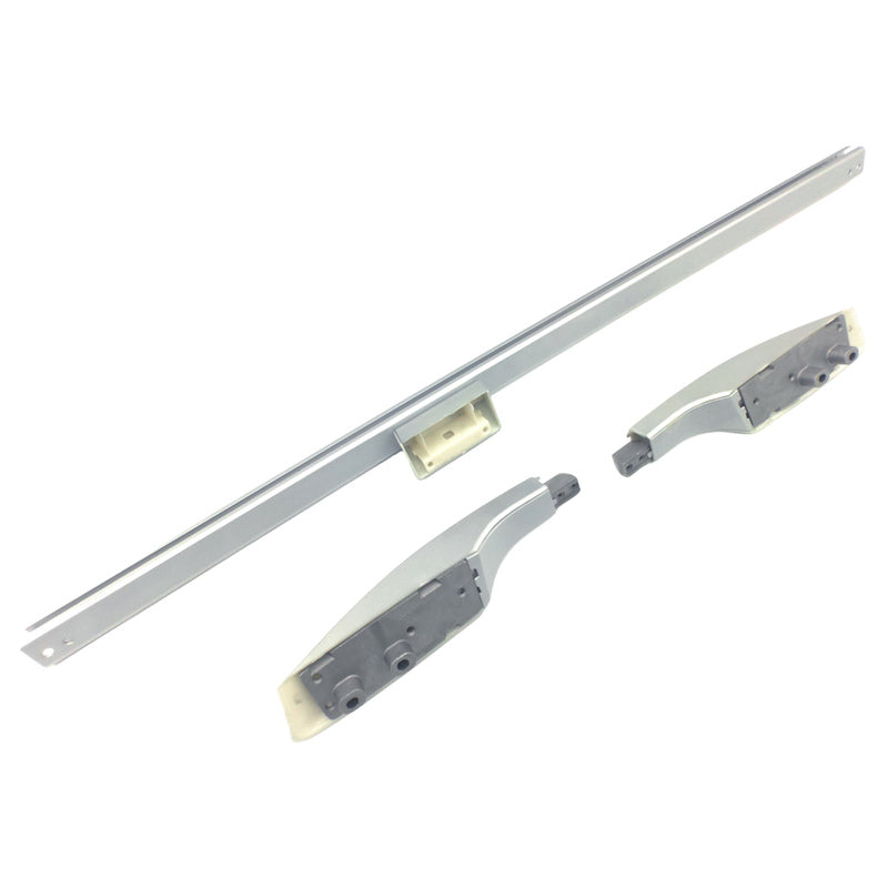 2 x Silver Roof Rails Fit For Toyota Landcruiser 200 Series 2008-2021