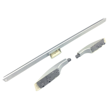 2 x Silver Roof Rails Fit For Toyota Landcruiser 200 Series 2008-2021
