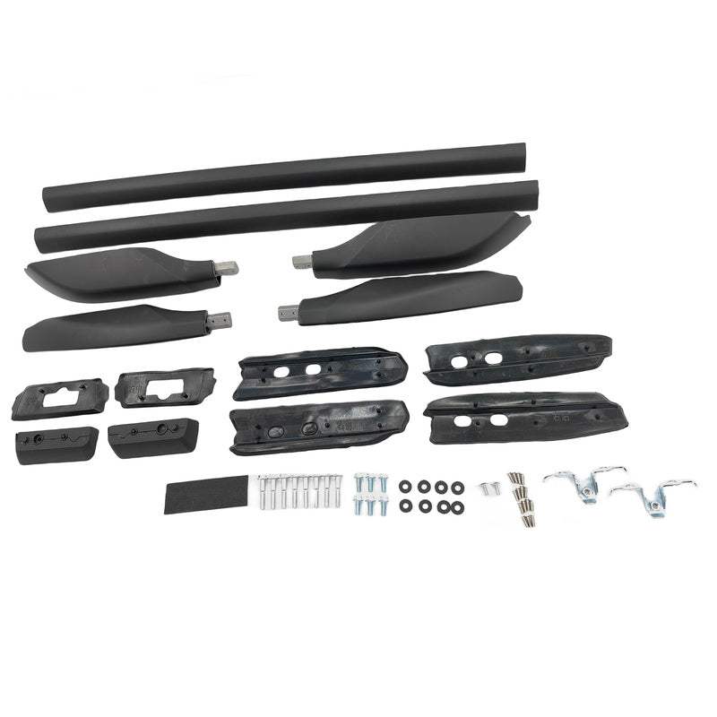 Black Roof Rails Fit For Toyota Land Cruiser Prado 150 Series 2009-2023