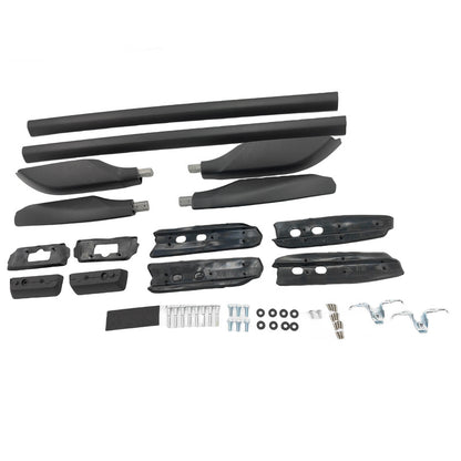 Black Roof Rails Fit For Toyota Land Cruiser Prado 150 Series 2009-2023