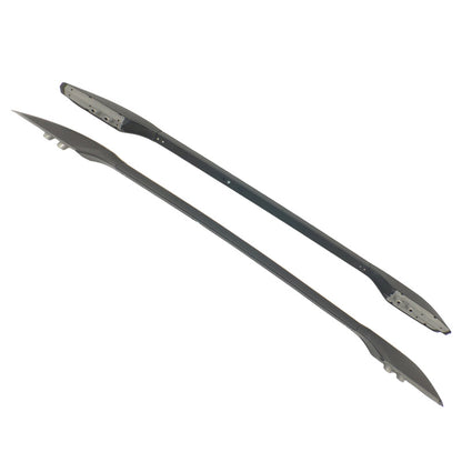 Black Roof Rails Fit For Toyota Land Cruiser Prado 150 Series 2009-2023