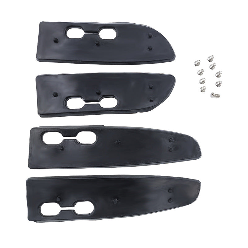 2 x Aluminum Silver Roof Rails Rack Bars Fit For Toyota RAV4 2013-2019