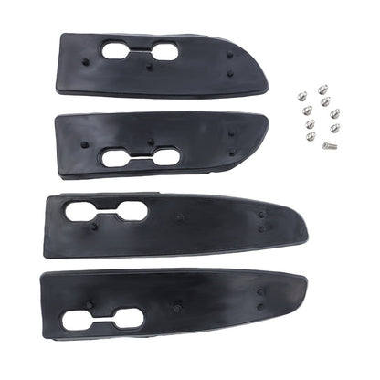 2 x Aluminum Silver Roof Rails Rack Bars Fit For Toyota RAV4 2013-2019